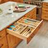 Rev-A-Shelf Tiered Combination Drawers | Minimum Opening: 27", Drawer with BLUMOTION slides, Face Frame | 4WTCD30HSC1