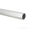 Pro Value Series Dull | Chrome 1-5/16"D x 8'L Round Closet Rod, Aluminum - 53435 48 025 | 5343548025