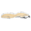 Rev-A-Shelf The Cloud - Single Tier | Maple, Side: Right Hand, Cabinet Size: 18" | 537118MPR