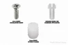 Blum hinge dowels and screws | 8mm dowel without flange | 700532