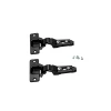 Knape & Vogt Overlay Door Hinge Kit for KV Pocket Door Slides for 3/4" Door Thickness, Self-Closing, Nickel | General | 8085HKEZTEB