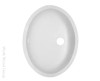 Wilsonart Oval Vanity Bowl With Overflow | Antique White | AV1612AW