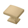 Hickory Hardware Forge Series | Champagne Bronze 1-7/16 in (37 mm) L x 1-1/4 in (32 mm) W Knob, -H076699-CBZ | H076699-CBZ