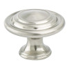 Berenson Traditional Advantage Four Ringed Knob | Brushed Nickel | H09311BPN