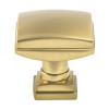 Berenson 1-1/4" x 1-1/4" Knob | Modern Brushed Gold | H12761MDB