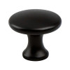 Berenson Contemporary Advantage Five Narrow Round Knob | Matte Black | H94311055