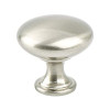 Berenson Euro Moderno Knobs | Brushed Nickel, Height: 1 1/8", 1 3/16'' | H99131BPN