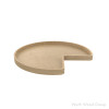 Rev-A-Shelf LD-4BW 32" D Banded Maple Kidney Lazy Susan Independently Rotating Tray with Bearing, LD-4BW-401-32SBS-1 | Ld Wood Swiv | LD4BW40132SBS1