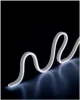 Tresco 12V LED 3W Neoloop Flexible Silicone Lighting, 16.4' Roll, White | Side-Emitting Cool White | LN112V3WM48K1