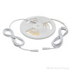 Tresco 24V 2.2W Top-Emitting Roll, White | Warm White Neoloop Square Flexible Silicone Lighting, 8' | LN424V3WM30K961