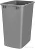 Rev-A-Shelf RV Series 35 quart | Silver Trash Can, 14-3/8"W x 17-7/8"H x 10-1/2"D, RV-35-17-8 | RV35178