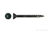 Deerwood Fasteners Assembly Screws Flat Head #2 Recex Combo Drive Nibs and Type 17 Point Coarse Thread | Black, Box Qty: 9,000, #8 x 1 1/4" | WW36725