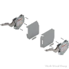 Aventos HK-S Lift Mechanism Set, Power Factor 19 - 39 | 20K2B00N6