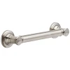 Liberty Hardware Traditional Decorative 12" Grab Bar | Stainless Steel | 41612SS