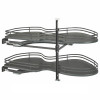 Rev-A-Shelf Pullout (The Cloud) Two-Tier Contemporary Organizer | Cabinet Opening: 21", For Left Door/Blind Right | 537221FOGL
