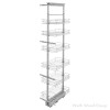 Rev-A-Shelf 5773 Series 14-1/4"W Soft-Close Full Extension Slides 6 Shelf, Chrome Pull Out Pantry - 5773-14-CR-1 | Pantry Pullouts | 577314CR1