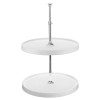 Rev-A-Shelf Polymer Full Circle Lazy Susan Sets | Dia: 18", 2 shelf set with 24" to 31" post | 6012181152