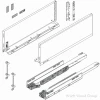 LEGRABOX pure, drawer, height C (193.0 mm), NL=450 mm