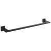 Liberty Hardware Pivotal Single 24" Towel Bar | Matte Black | 79924BL