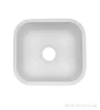 Square Bar Sink No Overflow, 143/4"X131/4"X8" | AK1413CW