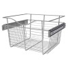 Rev-A-Shelf Pull Out Wire Baskets - CB Series - Chrome | 18", 18" W x 16" D x 11" H | CB181611CR3