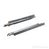 Salice Progressa Soft-Close Full Extension Undermount Drawer Slides, Zinc | 18" (457mm) | G7U9S457XXF6