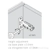 Grass DynaPro 15" Soft-Close Full Extension Undermount Drawer Slides, Roller Bearing Zinc - F130135005604 | GRF130135015604