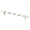 Berenson Tempo Pulls | Brushed Nickel, Center: 192mm, 9 15/16" | H08062BPN