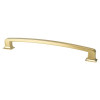 Berenson Hearthstone Series Modern Brushed Gold 12" (305 mm) Center to Center Appliance Pull, -2156-1MDB-P | H21561MDB