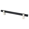 Berenson Radial Reign Length | 160mm CC, Matte Black and Brushed Nickel | H5063455BPN