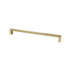 Berenson Rogue Series 12" (305 mm) Center to Center Modern Brushed Gold Pull, - 8107-1MDB-P | 12" CC | H81071MDB