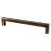 Berenson Contemporary Advantage One CC Champagne Square Pull | Verona Bronze, 160mm | H903140VB