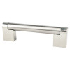 Berenson Contemporary Advantage Three Bar Pull | Brushed Nickel, 96mm | H91201BPN
