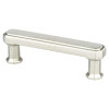 Berenson Harmony Pulls | Brushed Nickel, Center: 3", 3 11/16" | H94381BPN