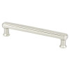 Berenson Harmony Pulls | Brushed Nickel, Center: 128mm, 5 11/16" | H94501BPN