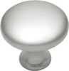 Hickory Hardware Conquest Series | Satin Nickel 1-1/8" (29 mm) Diameter Knob, - P14255-SN | P14255-SN