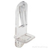 Rev-A-Shelf 5mm Plastic Locking Shelf Clip with 3/4" Shelves, Finish | Clear | RAS305340201