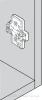 Angled spacer, cruciform, -5°, screw-on version