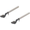 Blum AVENTOS HF - Bi-fold Lift System | telescopic arm set - cabinet height 22" - 27" | 20F350001