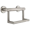 Liberty Hardware Decor Assist Contemporary Tissue Holder With Assist Bar | Stainless Steel | 41550SS