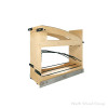 Rev-A-Shelf 447CC Maple 8-15/16" Base Cabinet Pullout Organizer with Soft-Close Slides, 447CC-BCSC-8MB | 447CCBCSC8MB