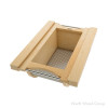 Rev-A-Shelf 4SSB Maple Produce Basket Pull-Out | 14-11/16", 4SSB-15-MP | 4SSB15MP
