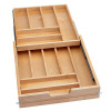 Rev-A-Shelf Tiered Combination Drawers | Minimum Opening: 19 1/2, Drawer Only, Frameless | 4WTCD495HFL1