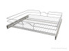 Rev-A-Shelf 23-1/2 1-Tier Wire Pull-Out Basket with 22 Slides, Chrome | 5WB12422CR1