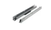 Hettich Quadro V6 9" Soft-Close Full Extension Undermount Drawer Slides, Ball Bearing Left hand Zinc - 9304255 | 9304255