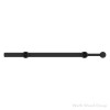 Rev-A-Shelf Black Pull Out Valet Rod | 1-1/4"W x 14"D, Side Mount, - CVR-14-MB | CVR14MB