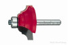 Freud Decorative Edge Router Bits | Description: 1-1/2" dia x 1/2" bearing x 5/8" carbide x 1/4" large radius x 5/32" small radius x 1/4" shank x 2-1/4" overall | FR38352