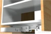 Undermount 450 lb Ball Bearing Slides Full Extension Pantry Pull-Out Slides White 26" Length - 1 Set | FR77726