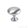 Berenson Advantage Knobs Series Satin Chrome 1-1/8" (28.5 mm) Diameter Knob, - 0916-10SC-P | H091610SC