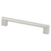 Berenson Studio Series | 7-9/16" (192 mm) Center to Center Stainless Steel Pull, - 2023-90SS-P | H202390SS